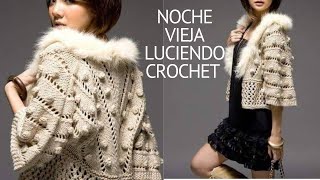 como tejer a crochet cardigan elegante subtitles [upl. by Krigsman]