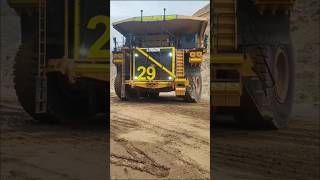 CAT 794 AC truck out of the shop machinery shorts [upl. by Myrta527]