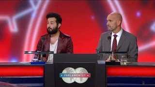 MVG till Soran Ismail amp Henrik Hjelt när kunskapsronden handlar om hästar  Parlamentet TV4 [upl. by Sheeree592]