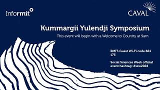 Part 1 of Kummargii Yulendji Symposium Recording morning session [upl. by Yznel]