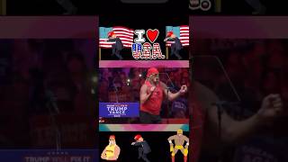 Trump viral video dance everywheretrump donaldtrump presidenttrump hulkhogan maga 47president [upl. by Greiner]