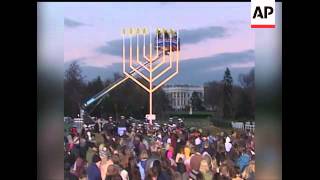 Children from across the country read their awardwinning essays on the meaning of Hanukkah during t [upl. by Olli312]