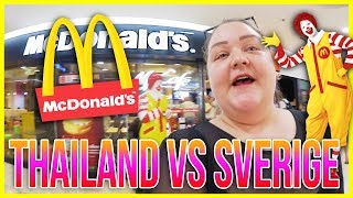 MCDONALDS I THAILAND VS SVERIGE DETTA FINNS INTE I SVERIGE [upl. by Arvid]