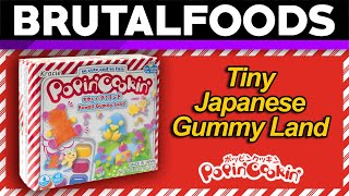 Tiny Japanese Gummy Kit  Popin Cookin Review [upl. by Adeys]