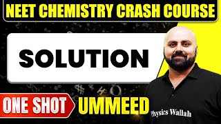 SOLUTION in 1 Shot All Concepts Tricks amp PYQs  NEET Crash Course  Ummeed [upl. by Wilden]