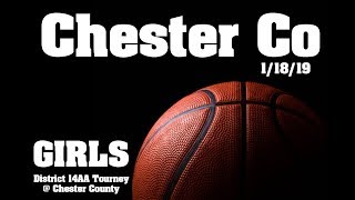 Lady Cats vs Chester County District 14AA Consolation Game [upl. by Odnuges]