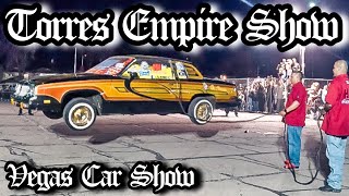 Torres’s Empire Las Vegas Car Show amp HOP OFF Super Show Weekend 2024 Lowrider Blvd [upl. by Sdlonyer232]