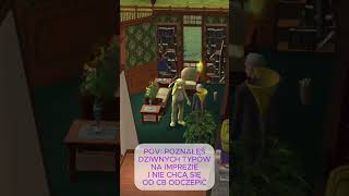 the SIMS 2  POV TOWARZYSKI KRÓLICZEK CIĘ STALKUJE sims2 memy [upl. by Rockey]