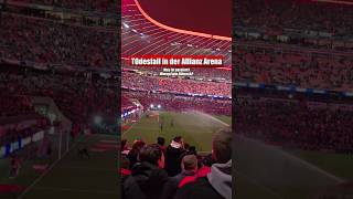 Das ist gestern beim Todesfall in der Allianz Arena passiert shorts fcbayern fussball [upl. by Tija]