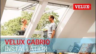 VELUX CABRIO Balcony Installation Video [upl. by Nnoj]