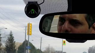 Mobileye 630 collision alert system  Mazda 3 Driver assistance system [upl. by Berenice]