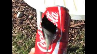 Airsoft SVD Dragunov vs CocaCola Страйкбол СВД растрел CocaCola [upl. by Reis461]