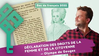 LECTURE ANALYTIQUE  AvantPropos de La Déclaration des Droits de la Femme et de la Citoyenne 1791 [upl. by Englis451]