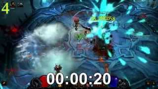 World Fastest T6 Malthael Kill 64 Seconds 121mil DPS Witch doctor [upl. by Juxon271]