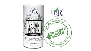 Vegan Protein  Nuevo Sabor  Mas concentración de proteína [upl. by Mccowyn]