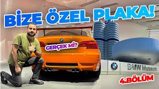 BMW MUSEUM BİZE ÖZEL PLAKA HAZIRLAMIŞ YENİ PORSCHE TAYCAN  ALMANYA VLOG 4 [upl. by Charie748]