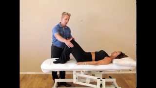 How to assess and treat the symphysis pubis joint of the pelvis using HVT Shotgun [upl. by Skrap]