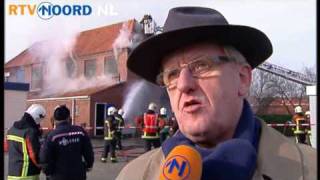 Grote brand winkelcentrum Musselkanaal onder controle [upl. by Annahpos]