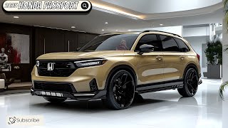 2025 Honda Passport Trailsport – Sand Khaki Pearl Edition Unveiled [upl. by Annatnom]