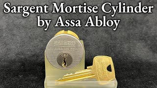 306 Sargent Mortise by Assa Abloy Picked and Gutted [upl. by Bate]