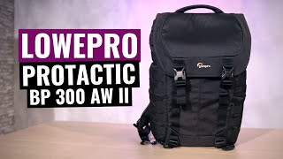 Lowepro Protactic BP 300 AW II REVIEW [upl. by Esiled]