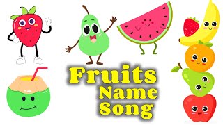 fruit song for kids nursery class  Apples And Bananas  colourful fruits Song  Nursery Rhymes [upl. by Neram842]