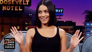 Vanessa Hudgens Defends Halloween from British Ridicule [upl. by Akem626]