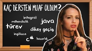 DGS ile Kaç Dersten Muaf Oldum Hangi Dersleri Alıyorum  Bilgisayar Mühendisliği [upl. by Ashely]