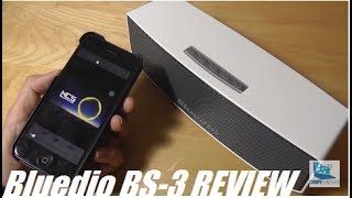 REVIEW Bluedio BS3 Stereo Bluetooth Speaker [upl. by Trout697]