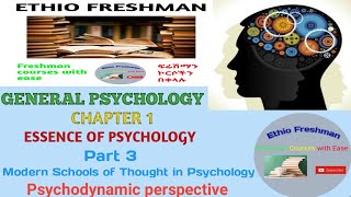 Modern Psychology Psychodynamic perspective [upl. by Lydon]