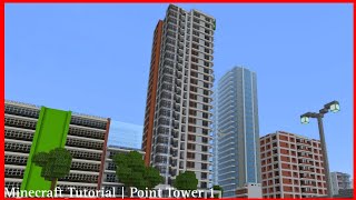 Minecraft  Skyscraper Tutorial  1 [upl. by Airotel]