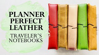 PLANNER PERFECT  LEATHER TNs amp PAGE OPTIONS  20 OFF [upl. by Estella643]