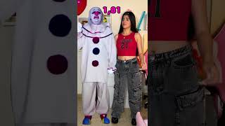 CUÁNTO miden los PAYASOS de la Deep Web de Fede🤡😱 shorts [upl. by Asiralc]