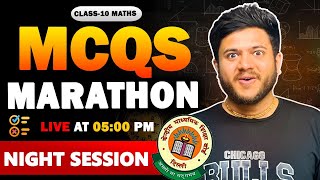 Class 10 Maths Complete Syllabus MCQs  Complete Revision Class 10 Maths 🔥Class 10 Maths Marathon🔴 [upl. by Frederique332]