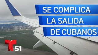 Se complica la salida de cubanos a través de Nicaragua [upl. by Bevon]