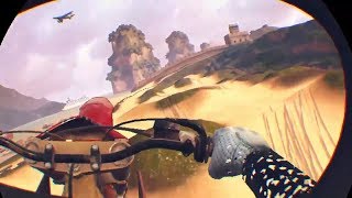 Moto Racer 4 PSVR  Hot Lap Mode  Full Playthrough All Tracks [upl. by Ogata]