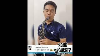 SA AKING PUSO Ariel Rivera  Saxophone Cover [upl. by Latea292]