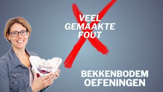 Een veelgemaakte fout bij het oefenen van de bekkenbodemspieren [upl. by Nylirahs133]