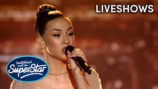 Melissa Mantzoukis Never Enough Loren Allred  Liveshow 2  DSDS 2022 [upl. by Hak]