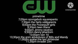 the cw primetime schedule [upl. by Hindu]