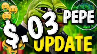 Pepe coin news update today🔥Pepe Coin Latest News Today💸Pepe Coin Update Today🔥Pepe Coin Latest news [upl. by Glarum]