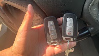 Hyundai sonata 2013 smart key programming [upl. by Evadnee394]