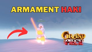 How To Get Armament Haki in Grand Piece Online  GPO Haki Location [upl. by Blalock]