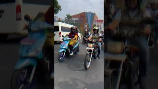 EMAK GILA ‼️ RIDING KARAWANG 🔥 emak barudakemak [upl. by Sabina]