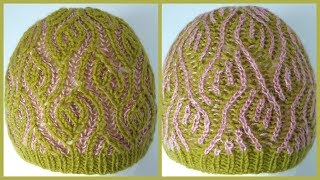 Brioche knitting Spring hat knitting patterns [upl. by Etteluap]