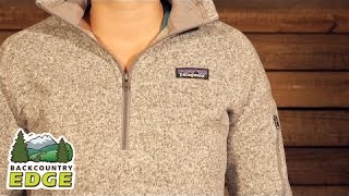 Patagonia Womens Better Sweater 14 Zip [upl. by Ahsilaf]