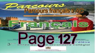 Parcours français 3 AC page 127 Identifier les caractéristiques du début dune nouvelle [upl. by Zilvia]