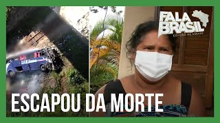 Sobrevivente de acidente de ônibus conta como escapou da morte em MG [upl. by Meill448]