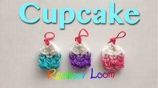 EASY Rainbow Loom Cupcake Charms [upl. by Harwin]