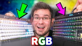 NAJPIĘKNIEJSZE KLAWIATURY MECHANICZNE RGB [upl. by Edgell]